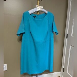 Talbots Vibrant Blue Midi Dress